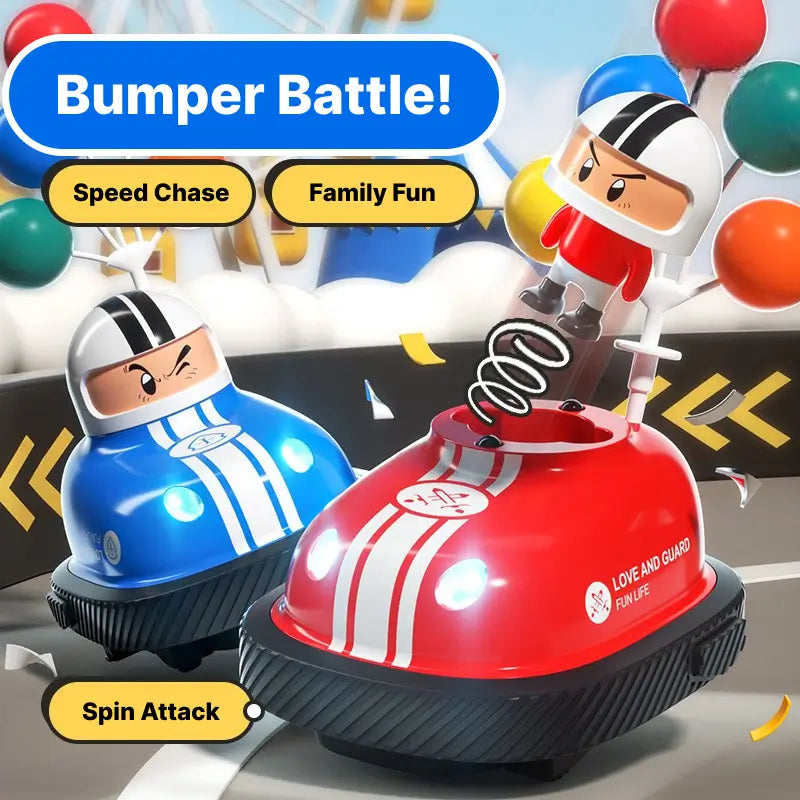 SpinOut Bumper Cars Set (2 Players Battle Edition)